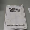 UL500 Series Rim Mounted Panic Exit Device