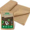 40" x 5 Feet Burlap Fabric Roll  Burlap Fabric by the Yard, Natural Jute Garden Fabric for DIY Crafts, Multipurpose Tree Wrap, Outdoor Plant Cover, Weed Barrier, Landscaping, Rustic Party Decor