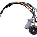 Tail Light Electrical Wiring Socket and Wire 92415-2F220 Compatible with Kia Spectra5 2005-2009