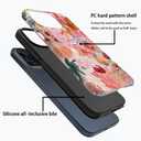 case for iPhone 13 Pro Max,Anti-Scratch Frosted Case Cover,Fruit Pink Collage Aesthetic