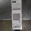 AOSKY Cordless Roller Shades Blackout Blinds for Windows Room Darkening Rolled Up Shades with Spring System, UV Protection Window Shades Door Blinds for Home and Office