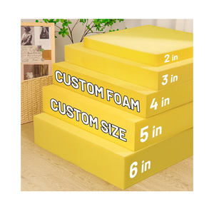 Lokex Cut to Size Foam,Custom Sofa Seat Replacement Cushion and Upholstery Foam,Replaceable High Density Foam