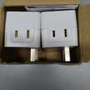 UltraPro 24hr Digital Bar Outlet Timer - 1-Polarized, 2 Programmable ON/OFF Cycles, 125VAC Light Timer, White, 2 Pack