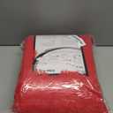 DETUM Red Rug 2x4 Feet - Fluffy Red Runner Rugs for Bedroom Shaggy 2' X 4' Living Room Rug Soft Rugs for Kids Room Non-Slip Nursery Office Dorm Washable Carpets Home Decor