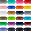 100 Pack Eye Mask Disposable Blindfolds for Games with Nose Pad Soft Eye Cover Party Pack Sleep Mask for Women Men Kids(Multi Color)