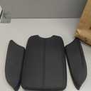 X AUTOHAUX 1 Set Car Center Console Cover Front Door Panels Armrest Replacement for Honda Accord 2008 2009 2010 2011 2012 Black