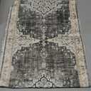 Snycler Table Runner Boho Table Runners Vintage Elegant Farmhouse Table Center Linen Decor for Home Dining Party Entrance (13x72 Inch) Black