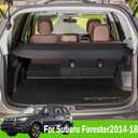 Cargo Cover for Subaru Forester 2014-2018 - Tailgate Accessory, Rear Trunk Security Shield, Black