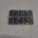 ArcNascency 130 Sets Gunmetal Black Chicago Screws Leather Rivets Kit, 7 Sizes (M5*4,5,6,8,10,12,15) & 3 Screw Lengths (M4*3,4,5) for Belts, Bookbinding, DIY Leather