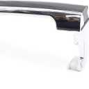 Rear Left Right Pair Outer Chrome Black Door Handle Grip For Hyundai Sonata 2005 2006 2007 2008 2009 2010