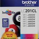 Brother LC2013PKS C/M/Y - (Pack of 3) Ink, Multi, LC2013PKS C/M/Y