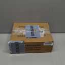 Glass Ribbed Cylinder Vase Set of 6, Bud Vase for Wedding Centerpieces, Clear Ribbed Glass Flower Vase, Hurricane Floating Candle Holder 4 Inch, Decorative Vases for Home Decor(Blue)