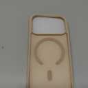 SUPFINE Magnetic for iPhone 17 Pro Case (Compatible with MagSafe)(Military Grade Drop Protection) Translucent Matte Shockproof with Anti-Fingerprint Phone Cover,Desert Gold