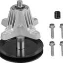 Spindle Fit for Troy Bilt Pony Mower - 918-06991 Greaseable Spindle Assembly Fit for MTD Huskee Craftsman T1000 T1200 Deck Mower and Troy Bilt TB42 TB2246 Bronco 42" Tractor, Replace 618-06991