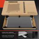 A-Premium A/C Condenser Compatible with BMW 3-Series 323i 325i 328i 330i, 325Ci 330Ci, 325xi 328xi 330xi, 128i, M3 M5 M6, X1 Z4