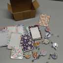 9 Heavy Duty Badge Holder with Retractable Reel, Flower ID Badge Holder with Clip Badge Reels Retractable Heavy Duty,ID Holder for School Nurse Office 4