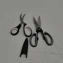 Kitchen Shears by Gidli - Liftime Replacement - Includes Seafood Scissors As a Bonus - Heavy Duty Utility Stainless Steel All Purpose Ultra Sharp Scissors for Food/Cooking