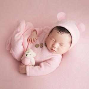 Newborn Photography Props Boys Outfits Baby Photo Props Bear Newborn Photography Outfits for Baby Boys Photoshoot