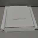 RVMATE Screen Door Slide with Slide Stop, 12" Panel for RV, Trailer, Camper, Motor Home, White