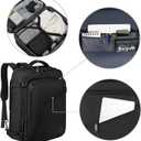 MATEIN Carry on Backpack, Extra Large Travel Backpack Expandable Airplane Approved Weekender Bag for Men and Women, Water Resistant Lightweight Daypack for Flight 40L, Black
