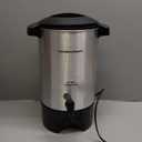 Hamilton Beach 45 Cup Coffee Urn and Hot Beverage Dispenser, Silver