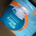 WhyWorry Adult Diapers with Tabs, Disposable Incontinence Briefs for Women & Men with Maximum Absorbency, Adult Briefs for Incontinence Overnight, Odor Control, Unisex, Large, 15 Count