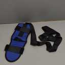 Stretch Strap with Loops for Foot and Calf - Ideal for Physical Therapy, Achilles Tendonitis Relief, and Plantar Fasciitis - Perfect for Yoga, Gymnastics, and Flexibility Training (Blue)