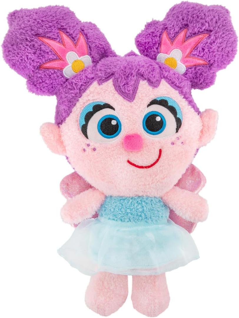 Kids Preferred Sesame Street Abby Cadabby Baby's First Cuteeze Plush Stuffed Animal for Babies and Infants - 12 Inches