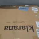 29-40Easy Walk Thru Baby Gate for Doorways&Stroller,Auto Close Dog Gate Indoor for Stair,No Drill Pressure Mounted Baby Gate with Large Walk-Through Door,Safety Gate for Children&Pets(Black)