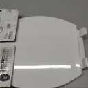 KOHLER K-4774-0 Brevia Elongated White Toilet Seat with Quick-Release Hinges And Quick-Attach Hardware For Easy Clean, White