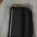 Premium Leather Car Seat Gap Filler Organizer (0.2-1.2" Gaps), Clever Gifts for Car SUV Truck Owners (Black, 1 Pack)