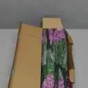 AGIRL 24 Bundles Artificial Flowers for Outdoor,No Fade Fake Plastic Flowers Faux Plants for Decoration Hanging Planters Indoor Outside Garden Porch Window Box Home Wedding Farmhouse (Purple)