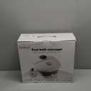 Collapsible Foot Spa Bath with Heat,Foot Massager with Two Side Supports,Leakage Protector,Temperature Control,Bubbles,Red Light,Timer, Feet Spa Tub,Feet Soaker,Gifts (White)