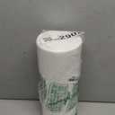 Tear Away White Embroidery Stabilizer Roll 1.8oz Medium Weight 12"x25 Yards Pre-Cut Stabilizing Backing Backing Fabric Cut into Variable Sizes, for Machine Embroidery and Hand Sewing