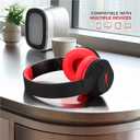 Altec Lansing Kid Safe Noise Cancelling Wireless Headphones 15H Battery, 85dB Volume Limit, Foldable Design Powerful Sound, Active Noise Cancellation Perfect for Kids Ages 7+