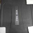 Fireproof and Waterproof Safe, fire safe document box with Sensor light, Portable Lock Box with Key Lock and Ergonomic Handle, 1 Hour at 1700°F, 72 Hours Waterproof
