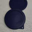 Sophico 4 Cup Round Silicone Storage Cover Lids Replacement for Anchor Hocking and Pyrex 7201-PC Glass Bowls (Container not Included) (Navy Blue-2 Pack)