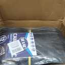 Black Tarps Heavy Duty Waterproof 30x40, 12 Mil Thick, High Durability, Rip and Tear Resistant with Metal Grommets Every 20 Inches
