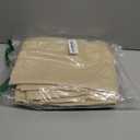 Simplebrand Ava Biscotti Beige Blackout Curtains for Bedroom 63 Inch Length 2 Panels Set, Solid Thermal Insulated Energy Saving Rod Pocket Window Treatment Curtains Blackout Drapes, W40 x L63 Inch