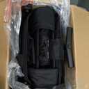 Wagon Stroller for 2 Kids & Cargo-Travel Stroller Push-Pull Double Wagon Lightweight Folding Stroller for Newborn&Toddler with 5-Point Harness,Adjustable Handle Bar and Canopy,Tray Table,Cup Holder (Black)