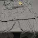 Ekouaer Womens Ribbed Knit Lounge Set Short Sleeve Loungewear Henly Neck Top and Pants Sleepwear Pajama with Pockets, Large