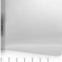 Amylove 26 x 20 Inch Stainless Steel Splash Guard Stainless Steel Wall Mount Guard with Screws Screws for Bathroom Sink Side Sink Splash Prep Sinks Protector for Commercial Kitchen Restaurant