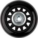 Protec Replacement Wheels Designed for Protec Bags and Cases Black Model WLSBKPR 60mm