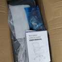 Office Chair, Ergonomic Desk Chairs 330LBS Capacity High Back Mesh Computer Chair with Flip-up Armrests, Comfy Work Chair with Adjustable Lumbar Support, Rolling Chair (25 inches x 20.5 inches x 40 inches, Black)