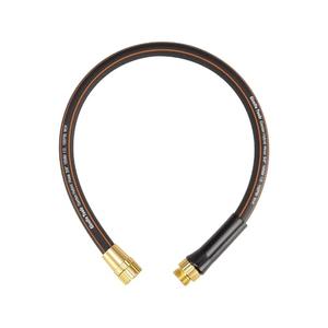 Giraffe Tools Garden Hose 5/8", Water Hose Heavy Duty, Flexible, Lightweight Hybrid Hose with Bend Protection, 2.5ft Male to Female Fittings, Burst 600 PSI, Short Leader Hose