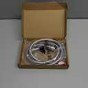 Shower Hose, 59 Inches Long Stainless Steel Handheld Shower Head Hose with Brass Insert and Nut - Durable and Flexible