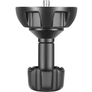NEEWER 75mm Bowl Adapter, Metal Half Ball Flat to Bowl Adapter Convert with 3/8-inch Screws Mount on Tripod and Fluid Head TA60/2500/3500