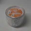 GUSTO [50 Count 9 Inch Disposable Round Aluminum Foil Pans with Clear Plastic Dome Lids, Great For Baking, Cooking, Storage, and Reheating (Formerly Comfy Package)