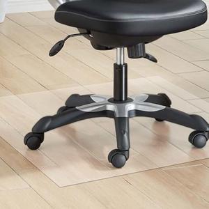 Clear Office Chair Mat for Hardwood Floor 12"x12" 14"x14" 16"x24" 24"x30" 26"x32" 36"x40" 48"x62" PVC Chair Mat 0.06" Thick Easy Rolling Desk Chair Mat for Hallway Living Room Doorways(24x39in)