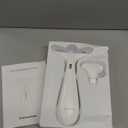 Facial and Neck Massager for Face, Neck & Eye - Skin Lifting & Firming - Wrinkle & Dark Circle Reducer - at Home Skin Care Face Sculpting Tool and Neck Massager-Dual Head- White